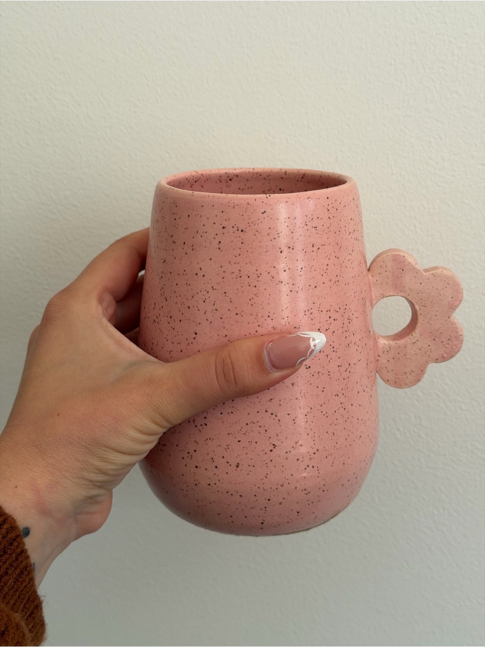 Muddy Mood Handmade Pink Ceramic Vase